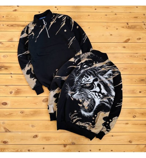 نیم زیپ ببر وحشی 