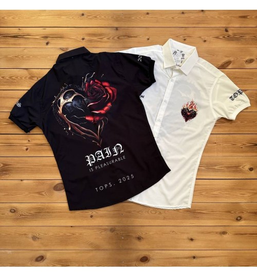 پیراهن بوگاتی طرح قلب و آتیش